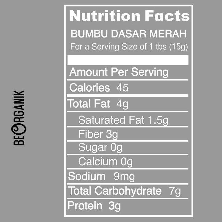 Bumbu dasar merah