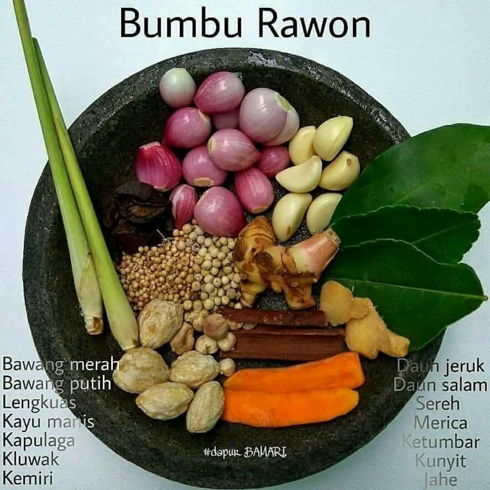 Bumbu rawon khas jawa